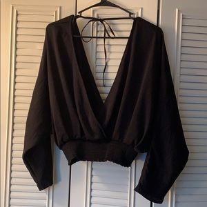 Long Sleeve Crop Top